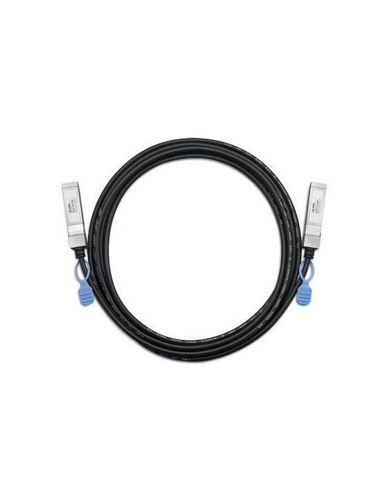 Zyxel DAC10G-3M cablu InfiniBand fibră optică SFP+ Negru