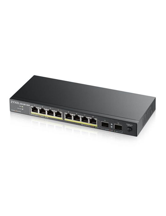 Zyxel GS1100-10HP v2 Fara management Gigabit Ethernet (10 100 1000) Power over Ethernet (PoE) Suport Negru