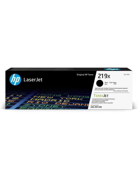 HP 219X High Yield Black Original LaserJet Toner Cartridge cartuș toner 1 buc. Negru