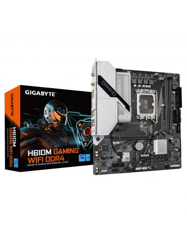 Gigabyte H610M GAMING WF DDR4 plăci de bază Intel H610 Express LGA 1700 micro-ATX - Tik.ro