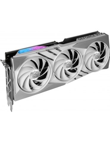 MSI GAMING GeForce RTX 4070 SUPER 12G X SLIM WHITE NVIDIA 12 Giga Bites GDDR6X