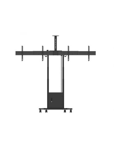 Multibrackets 8557 sistem montare consolă media 165,1 cm (65") Negru