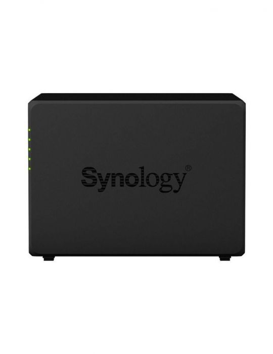 Nas synology desktop hdd x 4 capacitate maxima 108 tb memorie ram 2 gb rj-45 (gigabit) x 2 porturi usb 3.0 x 2 ds420+ (include t