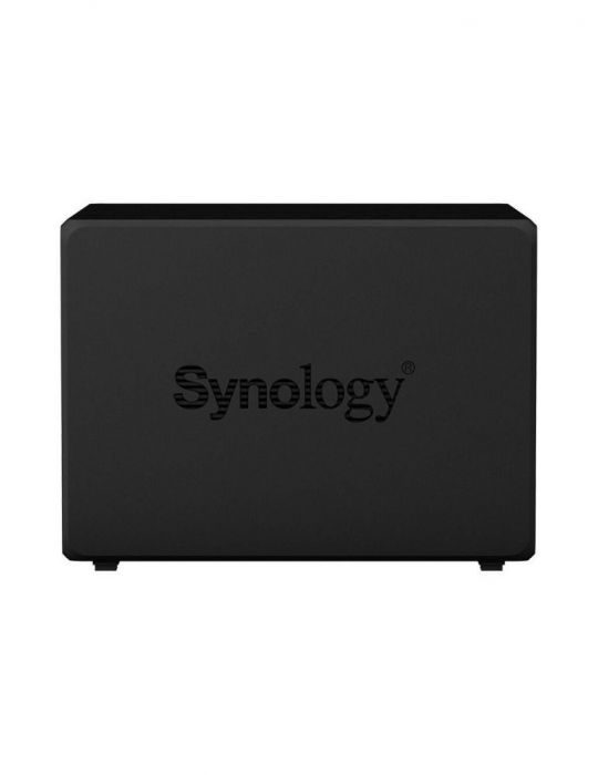 Nas synology desktop hdd x 4 capacitate maxima 108 tb memorie ram 2 gb rj-45 (gigabit) x 2 porturi usb 3.0 x 2 ds420+ (include t