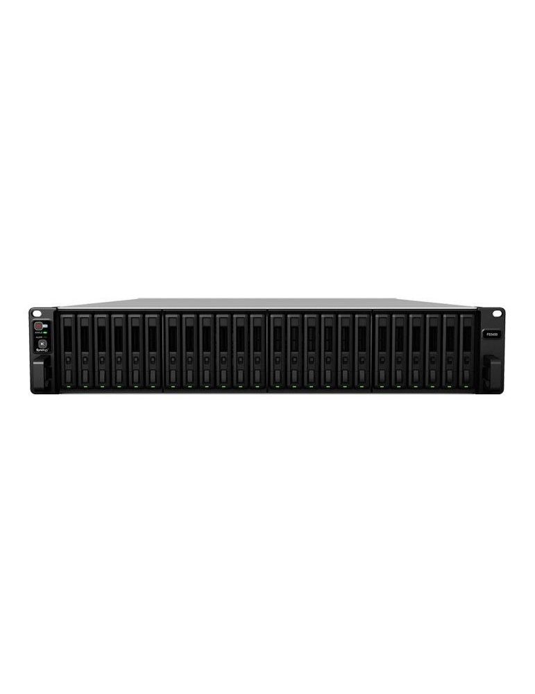 Flashstation fs3400 rack format without rack kit (options: rks1317) intel xeon d-1541 16 gb ddr4 ecc rdimm 24 x drive bays 2.5