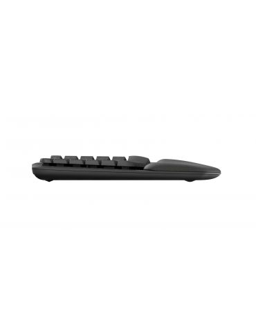 Logitech Wave Keys tastaturi RF Wireless + Bluetooth QWERTY US Internațional Grafit