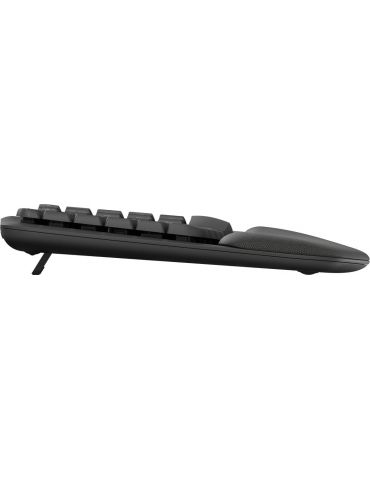 Logitech Wave Keys tastaturi RF Wireless + Bluetooth QWERTY US Internațional Grafit