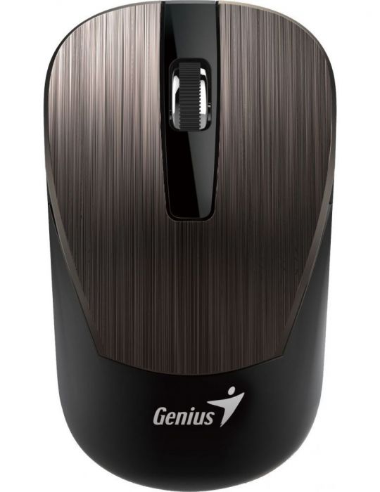 Mouse genius nx-7015 pc sau nb wireless 2.4ghz optic 1600 dpi butoane/scroll 3/1  negru 31030119102 45506722 (include tv 0.18lei
