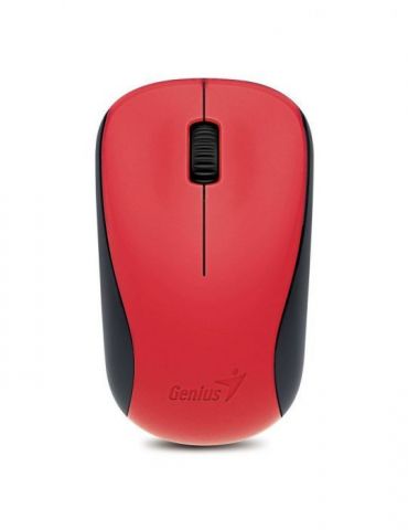Mouse genius nx-7000 pc sau nb wireless 2.4ghz optic 1200 dpi butoane/scroll 3/1  rosu 31030109110 (include tv 0.18lei) Genius - - Tik.ro