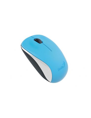 Mouse genius nx-7000 pc sau nb wireless 2.4ghz optic 1200 dpi butoane/scroll 3/1  albastru 31030016402 (include tv 0.18lei) Geni - Tik.ro