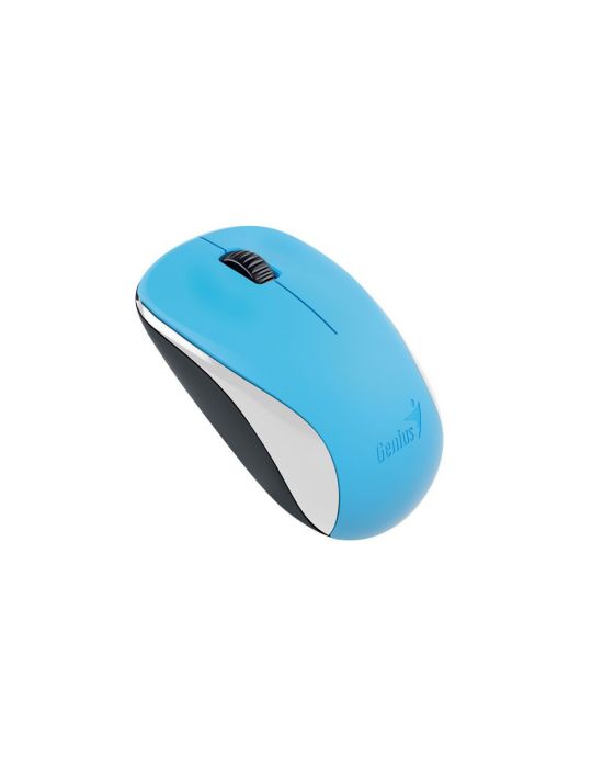 Mouse genius nx-7000 pc sau nb wireless 2.4ghz optic 1200 dpi butoane/scroll 3/1  albastru 31030016402 (include tv 0.18lei) Geni