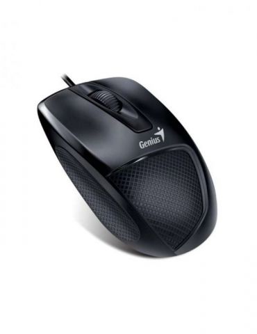 Mouse genius dx-150x pc sau nb cu fir usb optic 1000 dpi butoane/scroll 3/1  negru 31010231100 (include tv 0.18lei) Genius - 1