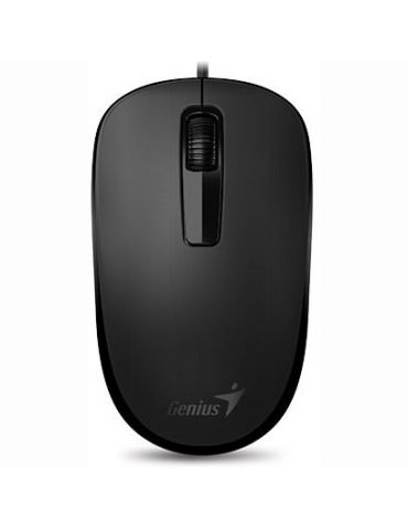 Mouse genius dx-125 pc sau nb cu fir usb optic 1000 dpi butoane/scroll 3/1  negru 31010106100 (include tv 0.18lei) Genius - 1 - Tik.ro