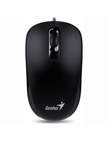 Mouse genius dx-120 pc sau nb cu fir usb optic 1000 dpi butoane/scroll 3/1  negru 31010105100 (include tv 0.18lei) Genius - 1 - Tik.ro