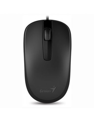Mouse genius dx-110 pc sau nb cu fir usb optic 1000 dpi butoane/scroll 3/1  negru 31010116100 (include tv 0.18lei) Genius - 1 - Tik.ro