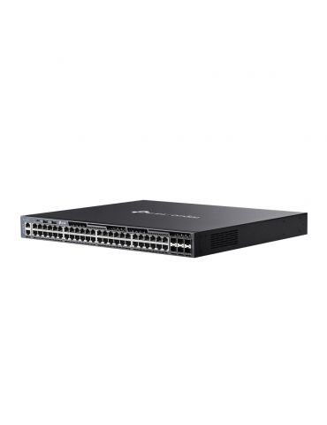 TP-Link Omada SG6654X switch-uri Gestionate L3 Gigabit Ethernet (10 100 1000) 1U Negru