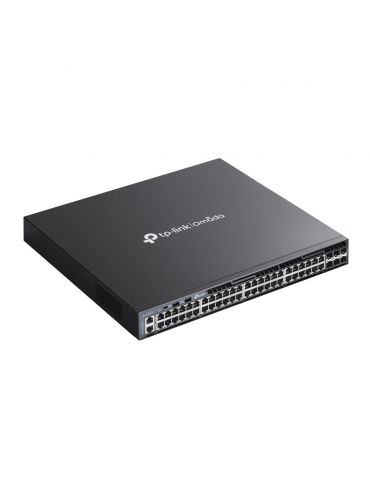 TP-Link Omada SG6654X switch-uri Gestionate L3 Gigabit Ethernet (10 100 1000) 1U Negru