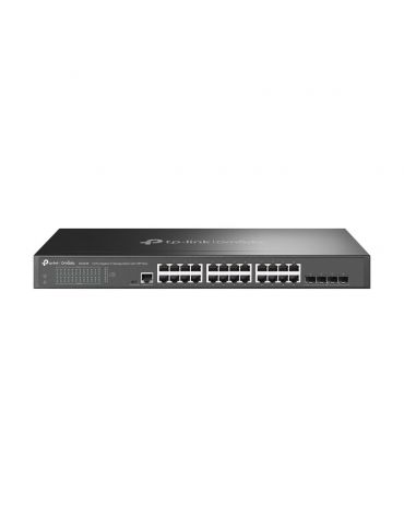 TP-Link Omada SG3428 switch-uri Gestionate L2 L3 Gigabit Ethernet (10 100 1000) 1U Negru