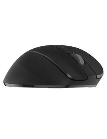 Mouse delux pc sau nb wireless 2.4ghz optic 1600 dpi butoane/scroll 6/1  negru m517gx (include tv 0.18lei) Delux - 1