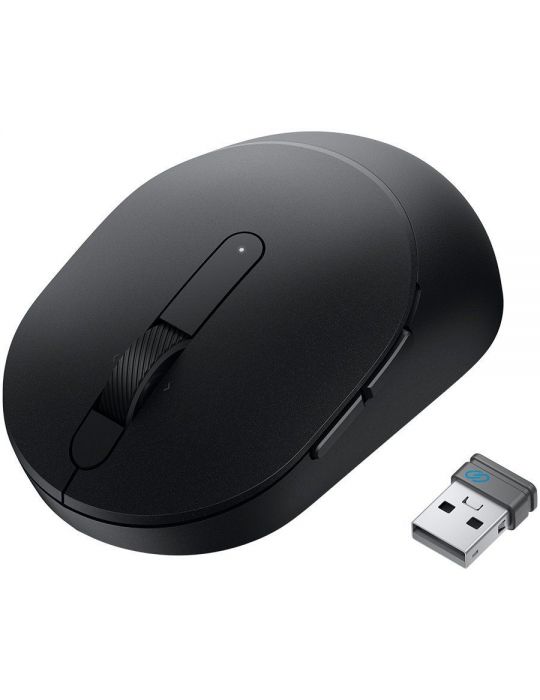 Mouse dell ms5120w pc sau nb wireless bluetooth | 2.4ghz optic 1600 dpi butoane/scroll 7/1 mod dual de conectare negru 570-abho-