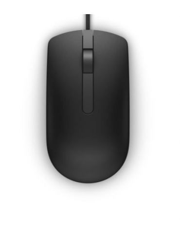Mouse dell ms116 pc sau nb cu fir usb optic 1000 dpi butoane/scroll 3/1  negru 570-aair-05 (include tv 0.18lei) Dell - 1