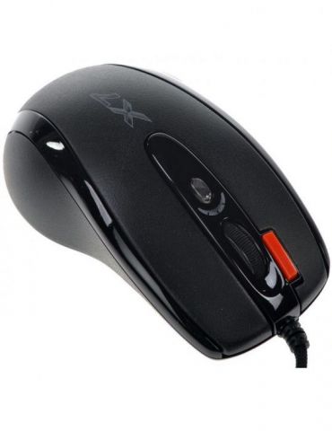 Mouse a4tech gaming cu fir usb optic 2000 dpi butoane/scroll 6/1 buton selectare viteza negru x-710bk (include tv 0.18lei) A4tec