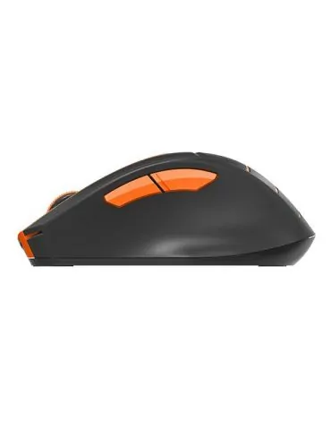 Mouse a4tech fg30 gaming wireless 2.4ghz optic 2000 dpi butoane/scroll 6/1  negru / portocaliu fg30 orange (include tv 0.18lei) 