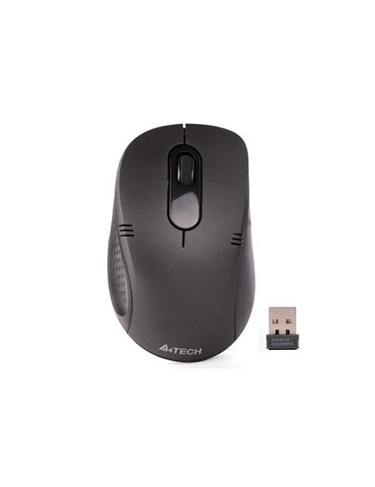 Mouse a4tech pc sau nb wireless 2.4ghz optic 1000 dpi butoane/scroll 3/1  negru g3-630n (include tv 0.18lei) A4tech - 1
