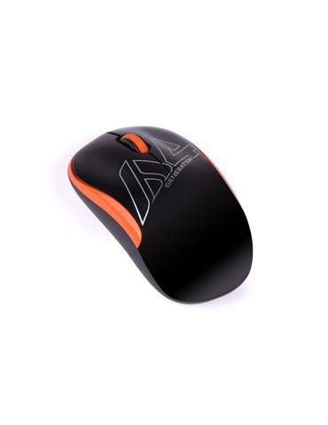 Mouse a4tech pc sau nb wireless 2.4ghz optic 1000 dpi butoane/scroll 3/1  negru / portocaliu g3-300n-bo (include tv 0.18lei) A4t