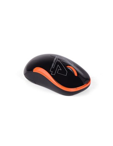 Mouse a4tech pc sau nb wireless 2.4ghz optic 1000 dpi butoane/scroll 3/1  negru / portocaliu g3-300n-bo (include tv 0.18lei) A4t