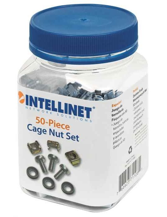Intellinet 711081 accesorii pentru carcase Pachet piulițe încastrate