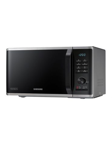 Samsung MG23K3515AS Pe blat Cuptor microunde grill 23 L 800 W Negru, Argint