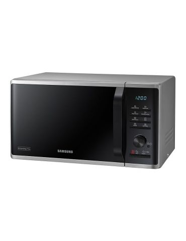 Samsung MG23K3515AS Pe blat Cuptor microunde grill 23 L 800 W Negru, Argint