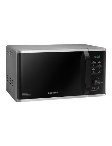 Samsung MG23K3515AS Pe blat Cuptor microunde grill 23 L 800 W Negru, Argint