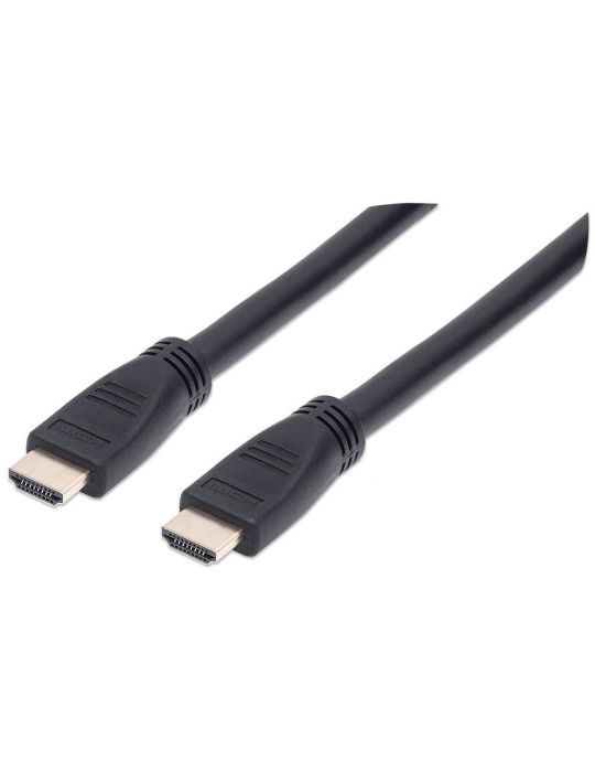 Manhattan 353977 cablu HDMI 10 m HDMI Tip A (Standard) Negru
