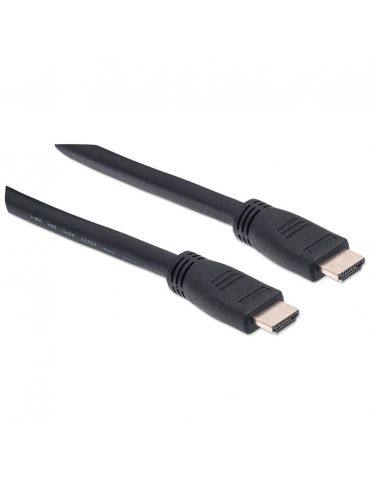 Manhattan 353977 cablu HDMI 10 m HDMI Tip A (Standard) Negru
