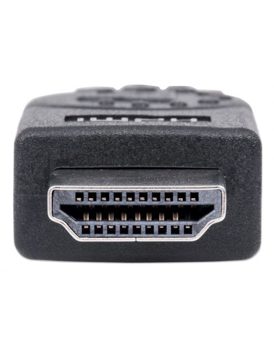 Manhattan 306119 cablu HDMI 1,8 m HDMI Tip A (Standard) Negru