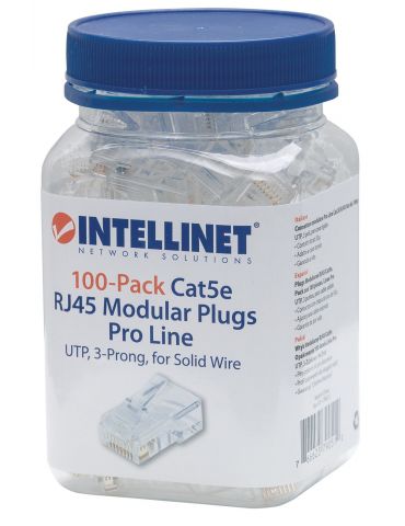 Intellinet 790512 cabluri conectoare RJ45 Transparente