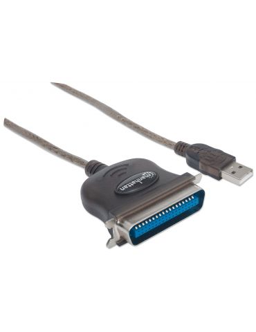 Manhattan 317474 cabluri paralele Negru 1,8 m