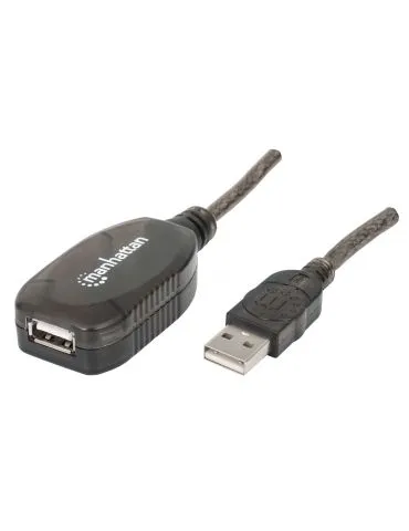 Manhattan 150958 cabluri USB 20 m USB 2.0 USB A Negru