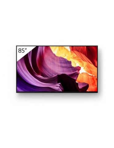 Sony FWD-85X85K Afișaj Semne Panou informare digital de perete 2,16 m (85") LCD Wi-Fi 517 cd m² 4K Ultra HD Negru Procesor - Tik.ro