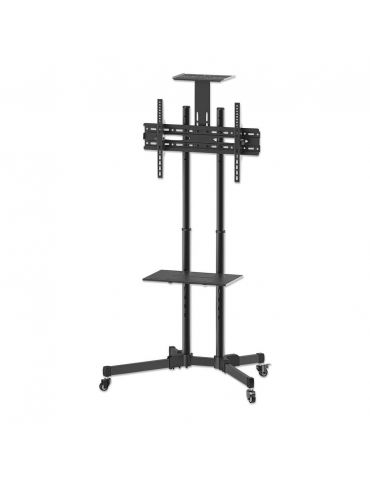 Manhattan 461238 sistem montare monitor stand 177,8 cm (70") Negru Podea - Tik.ro