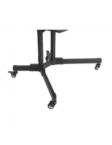 Manhattan 461238 sistem montare monitor stand 177,8 cm (70") Negru Podea
