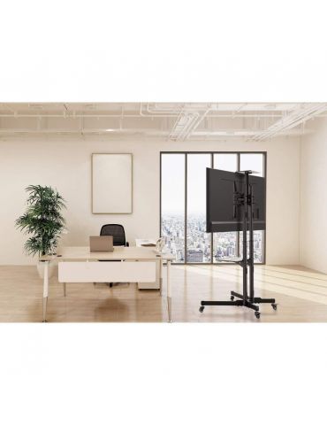 Manhattan 461238 sistem montare monitor stand 177,8 cm (70") Negru Podea