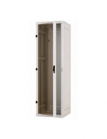 Triton rack de podea 19 15u 800x1000mm usa sticla panouri laterale/spate detasabile sectiuni pentru ventialtie activa sectiuni c - Tik.ro