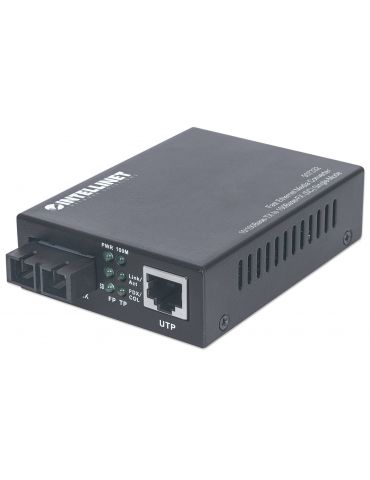 Intellinet 507332 convertoare media pentru rețea 100 Mbit s 1310 nm Monomodală