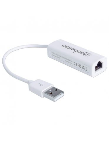 Manhattan 506731 card de rețea Ethernet 100 Mbit s