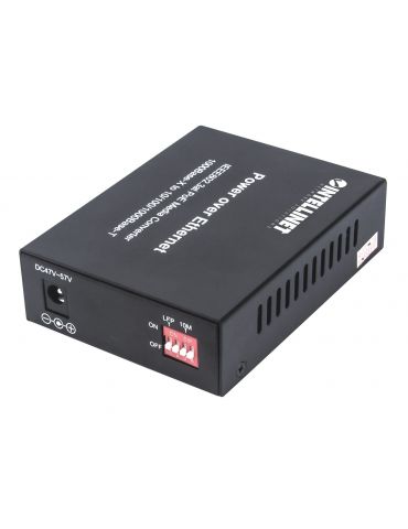Intellinet 508216 convertoare media pentru rețea 1000 Mbit s Negru
