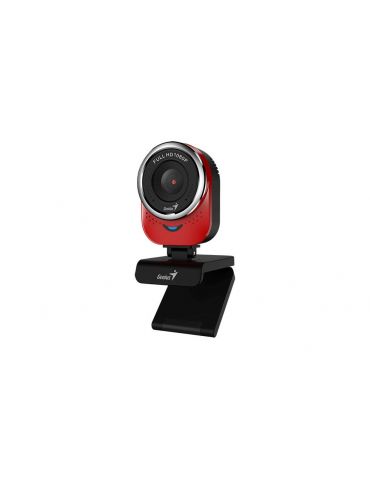 Camera web genius  senzor 1080p full-hd cu rezolutie video 1920x1080 qcam 6000 microfon red 32200002408  (include tv 0.18lei) Ge