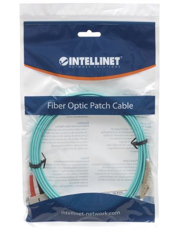 Intellinet 750943 cablu InfiniBand fibră optică 20 m LC SC Vernil